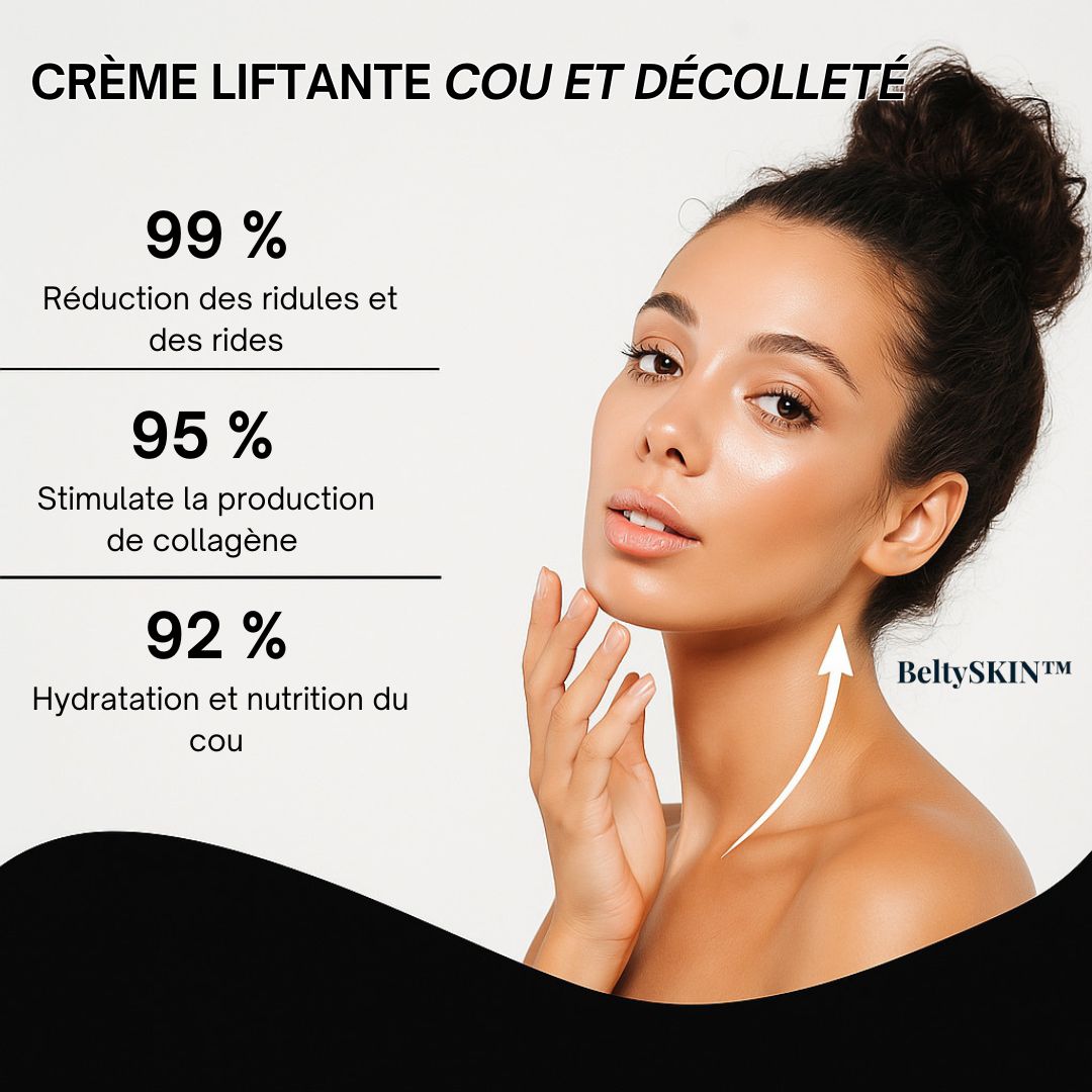 BeltySKIN - Crème Raffermissante Cou & Décolleté