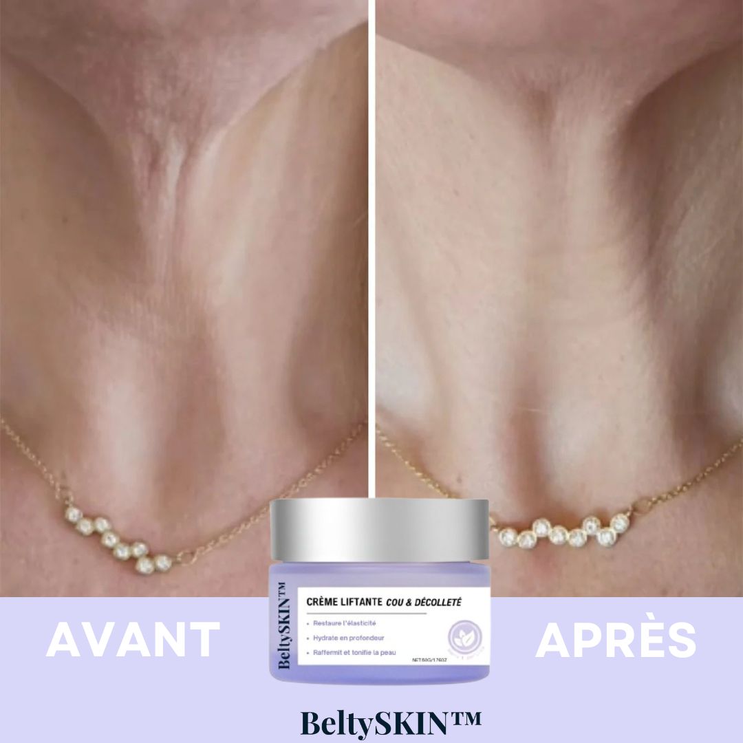 BeltySKIN - Crème Raffermissante Cou & Décolleté