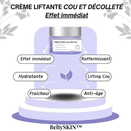 BeltySKIN - Crème Raffermissante Cou & Décolleté